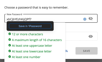 Password Validator Issue