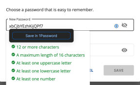 Password Validator Issue