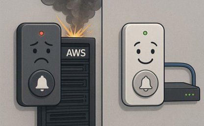 The AWS Outage Killed Ring. My Cameras Kept Rolling.